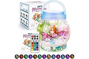 DIY Light-Up Mermaid Terrarium Kit: A Magical Underwater Adventure!