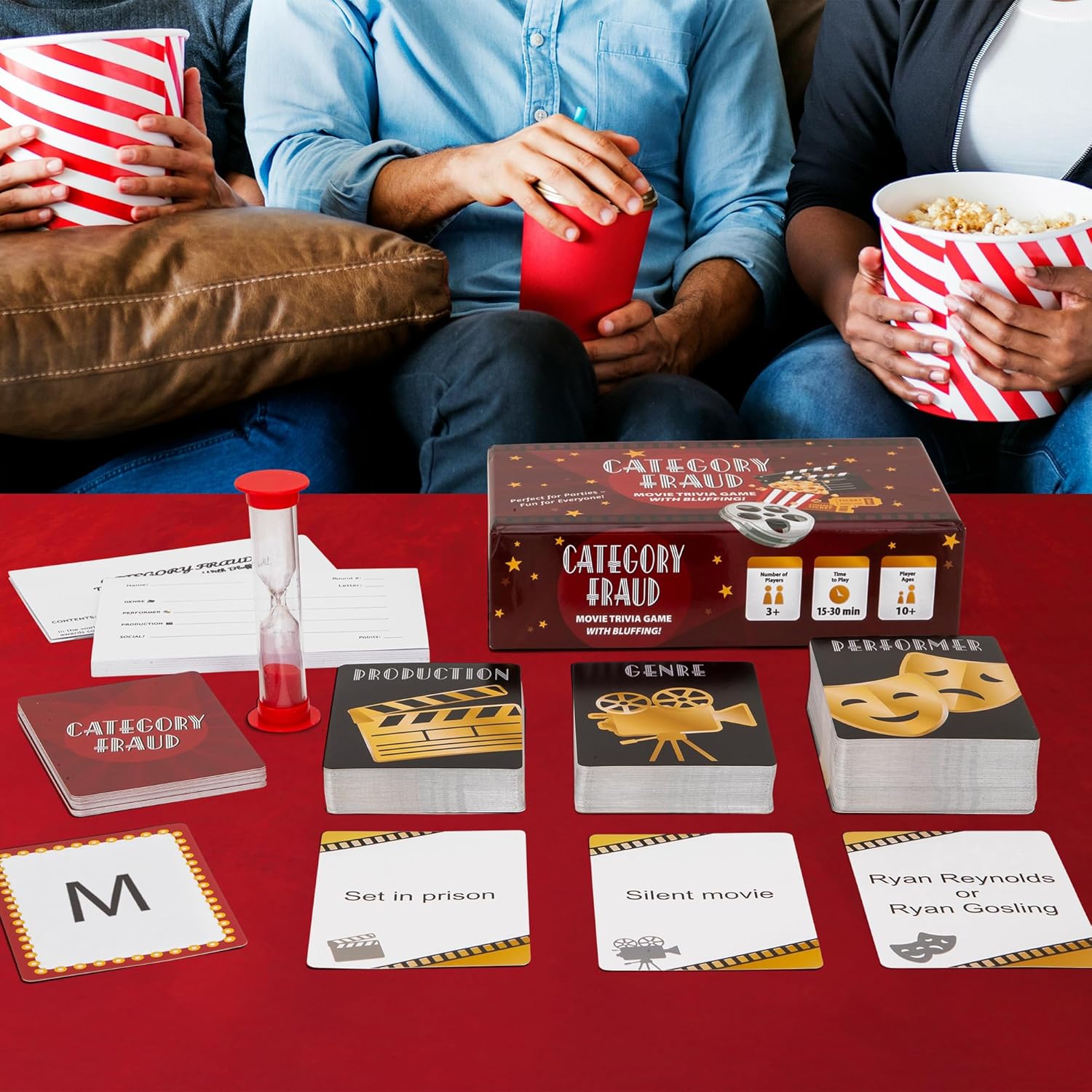 Better Dweller Category Fraud The Movie Trivia Game with Bluffing for Cinephiles - 200 Cards, Unlimited Combinations - Never Run Out of Questions