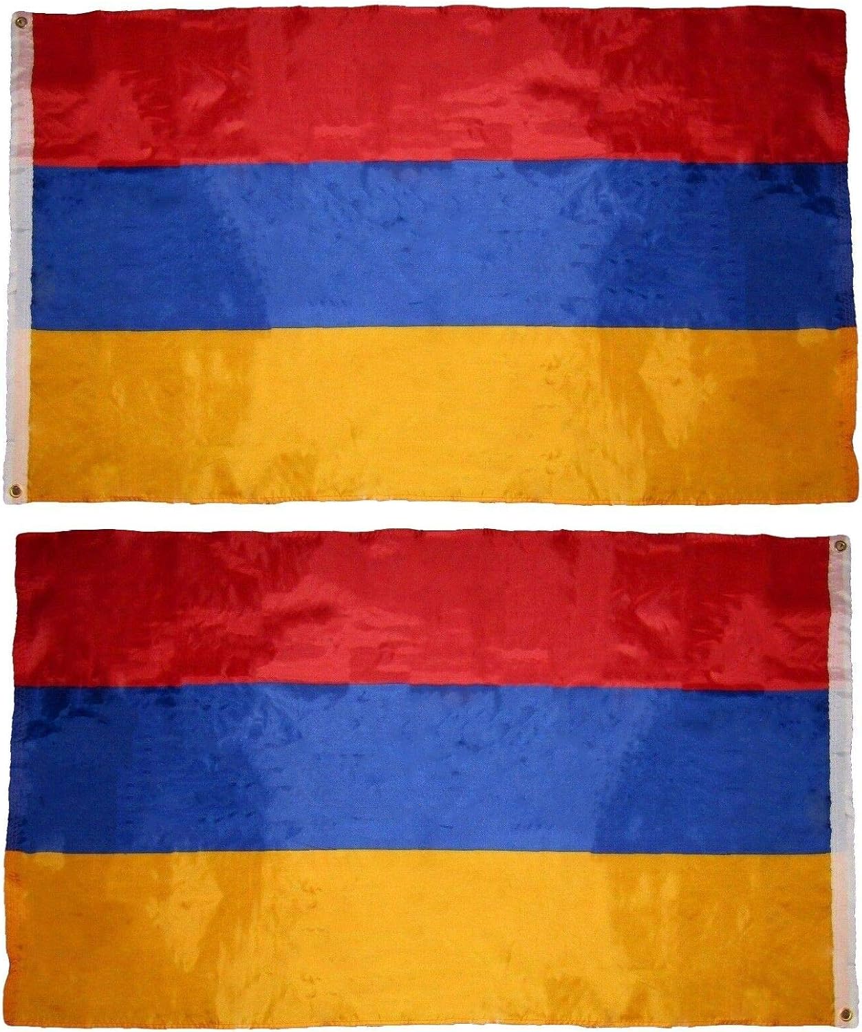 3x5 Armenia Armenian Double Sided 2ply Premium Quality Nylon Flag 3'x5' Banner