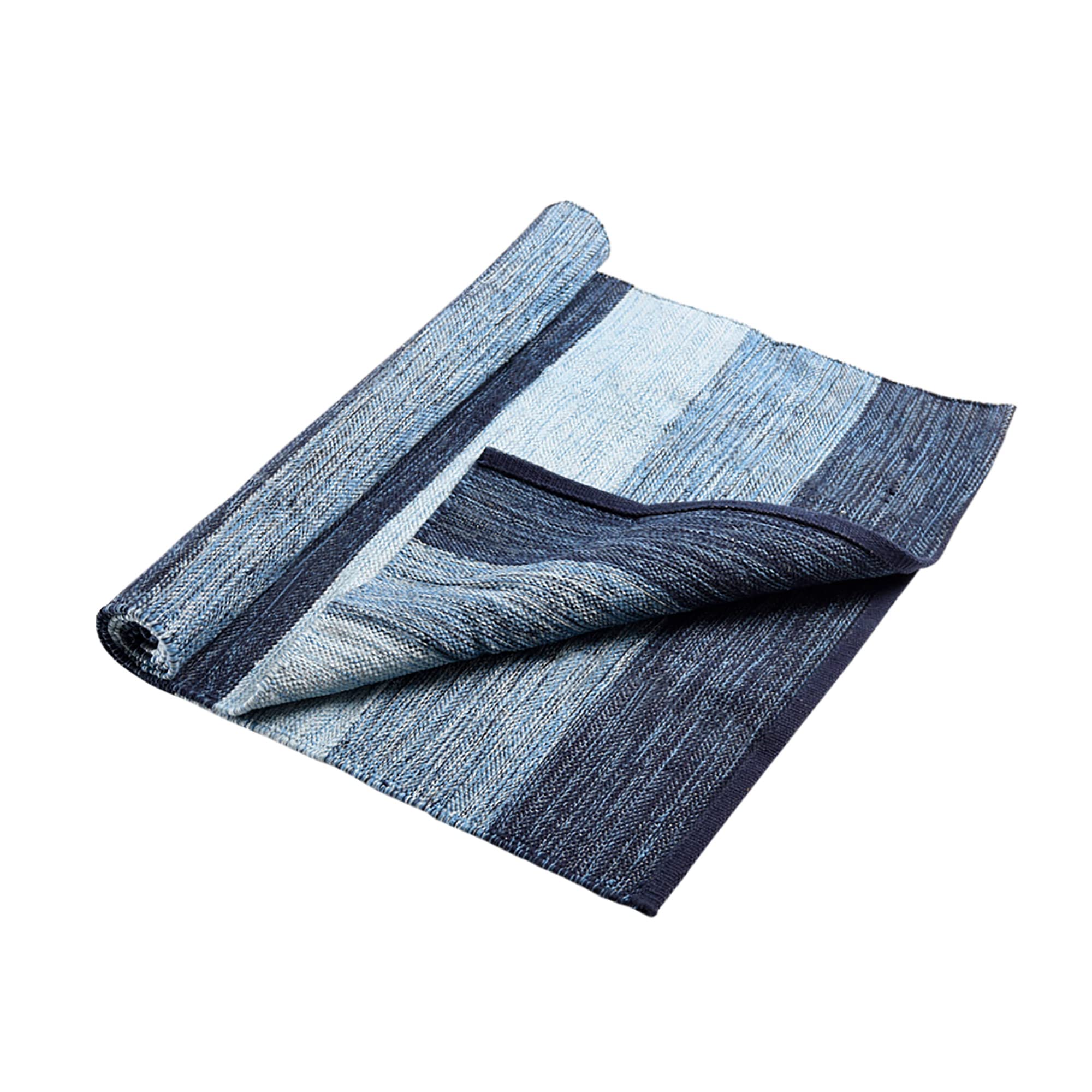 Hugger Mugger Cotton Yoga Rug - Absorbent Grippy Tight Weave Ashtanga and Hot Yoga Rug Helps with Slippery
