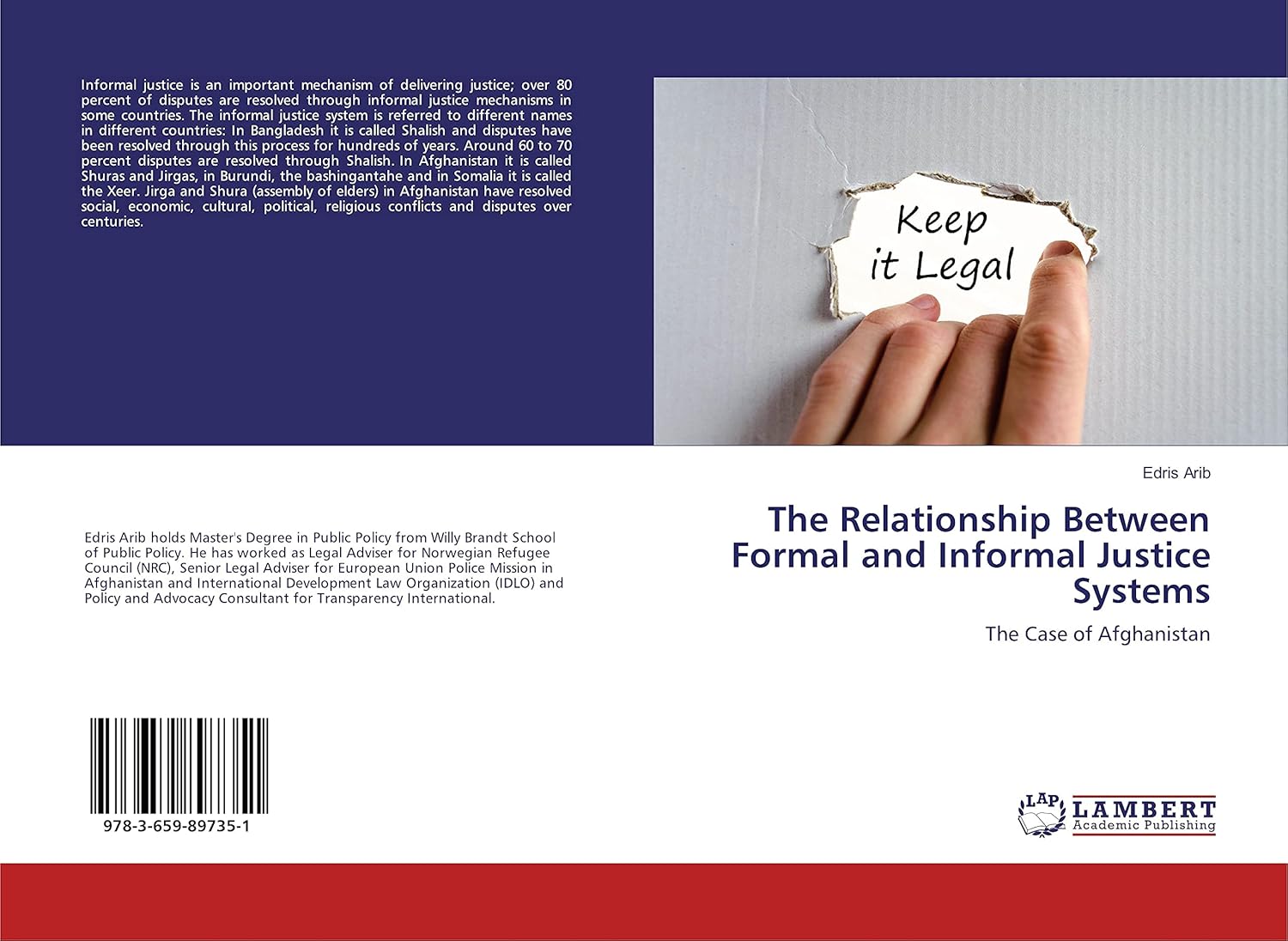 The Relationship Between Formal and Informal Justice Systems The Case