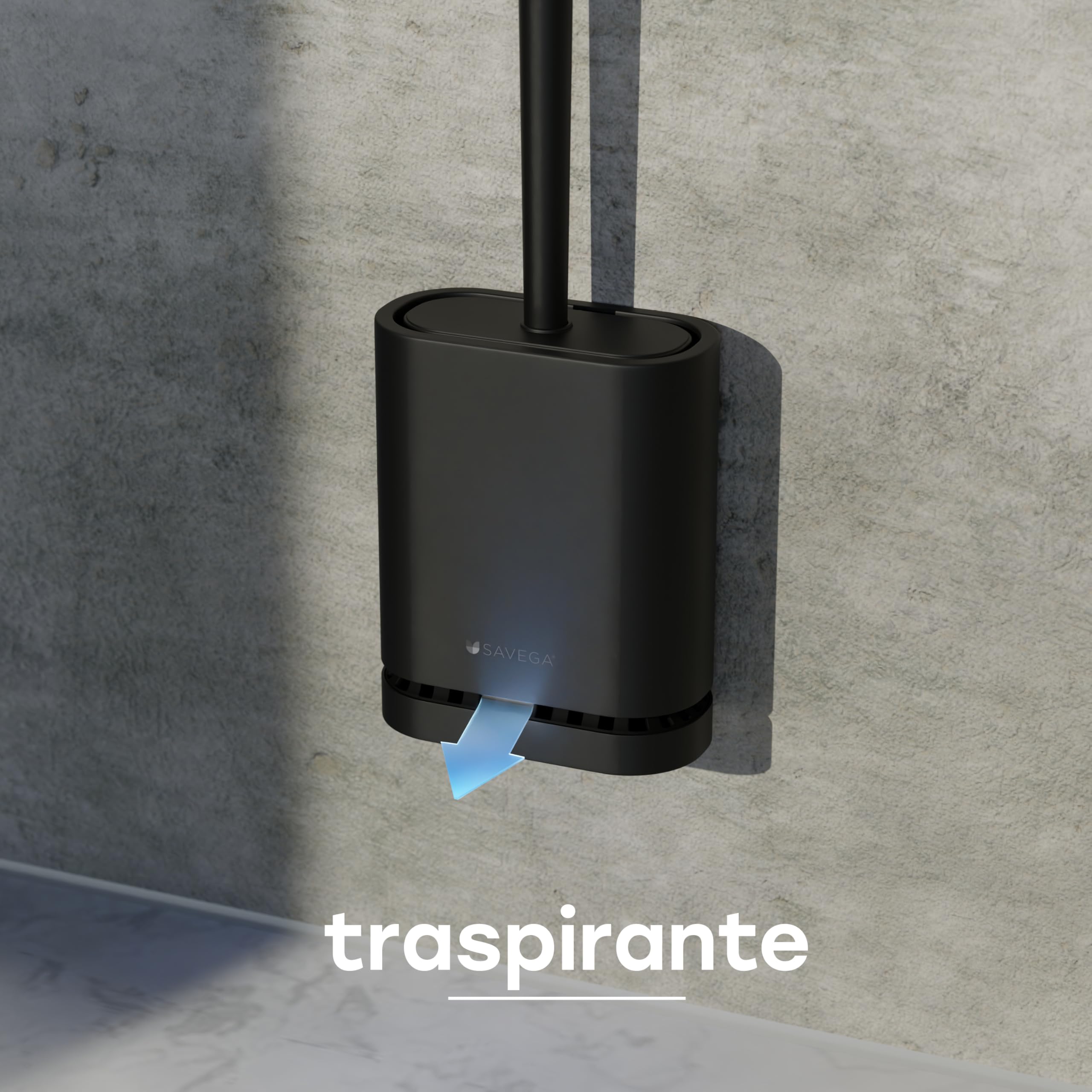 Scopino Per WC Creativo A Forma Di Cigno: Spazzola In Silicone Antiaderente Con Base In Ceramica Nera, Manico Lungo, Senza Residui