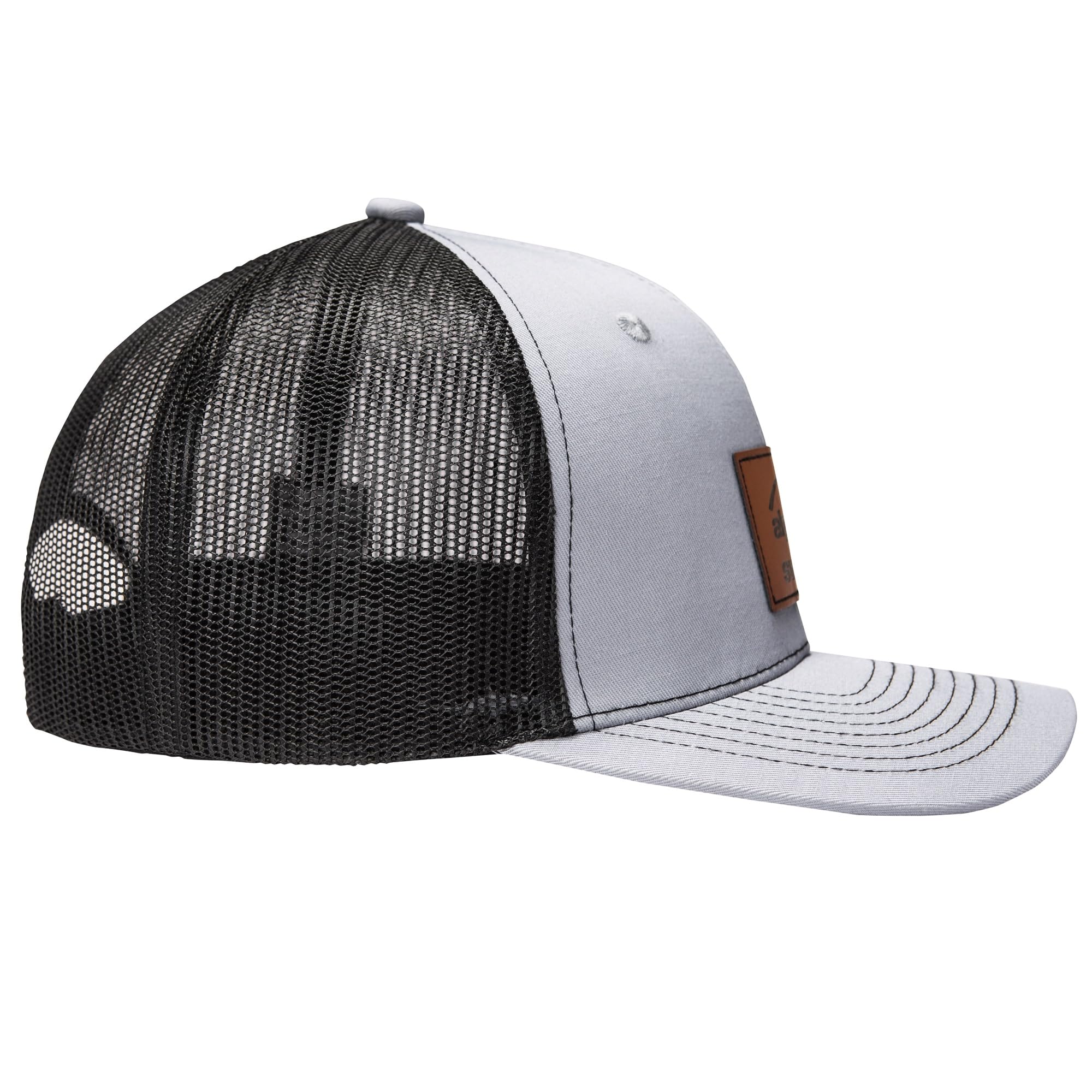 Alpine Swiss Trucker Hat Snapback Mesh Back Cap Verstellbar Atmungsaktiv Casual Baseball Cap