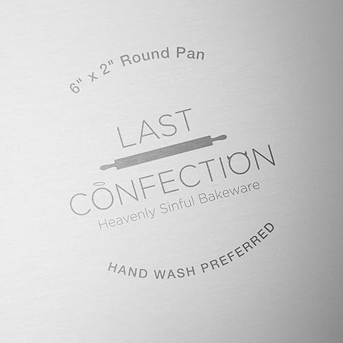 Miniatura 5 de Last Confection Molde Redondo de Aluminio para Pastel Utensilios Profesionales para Hornear (varios tamaños), Plateado