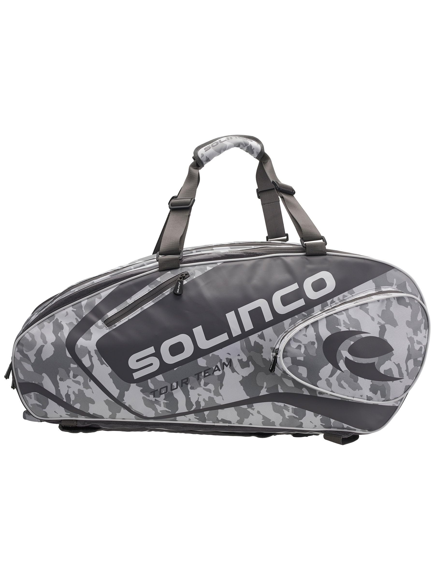 Solinco White Camo 15 Pack Tennis Racquet Bag