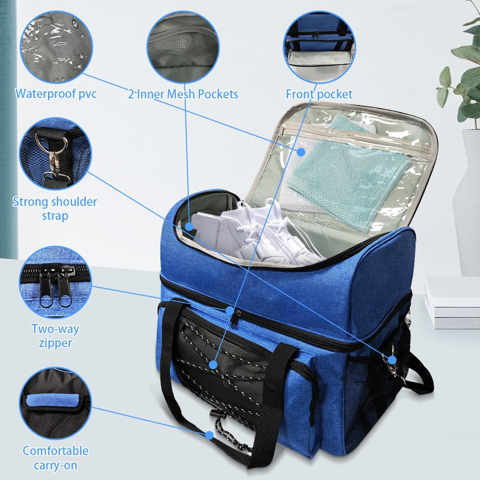 Bolsa de Transporte Ligera y Duradera para Bolas de boliche, con Correa Acolchada cómoda y construcción Robusta. Bolsa de Transporte Ligera para Bolas de boliche para