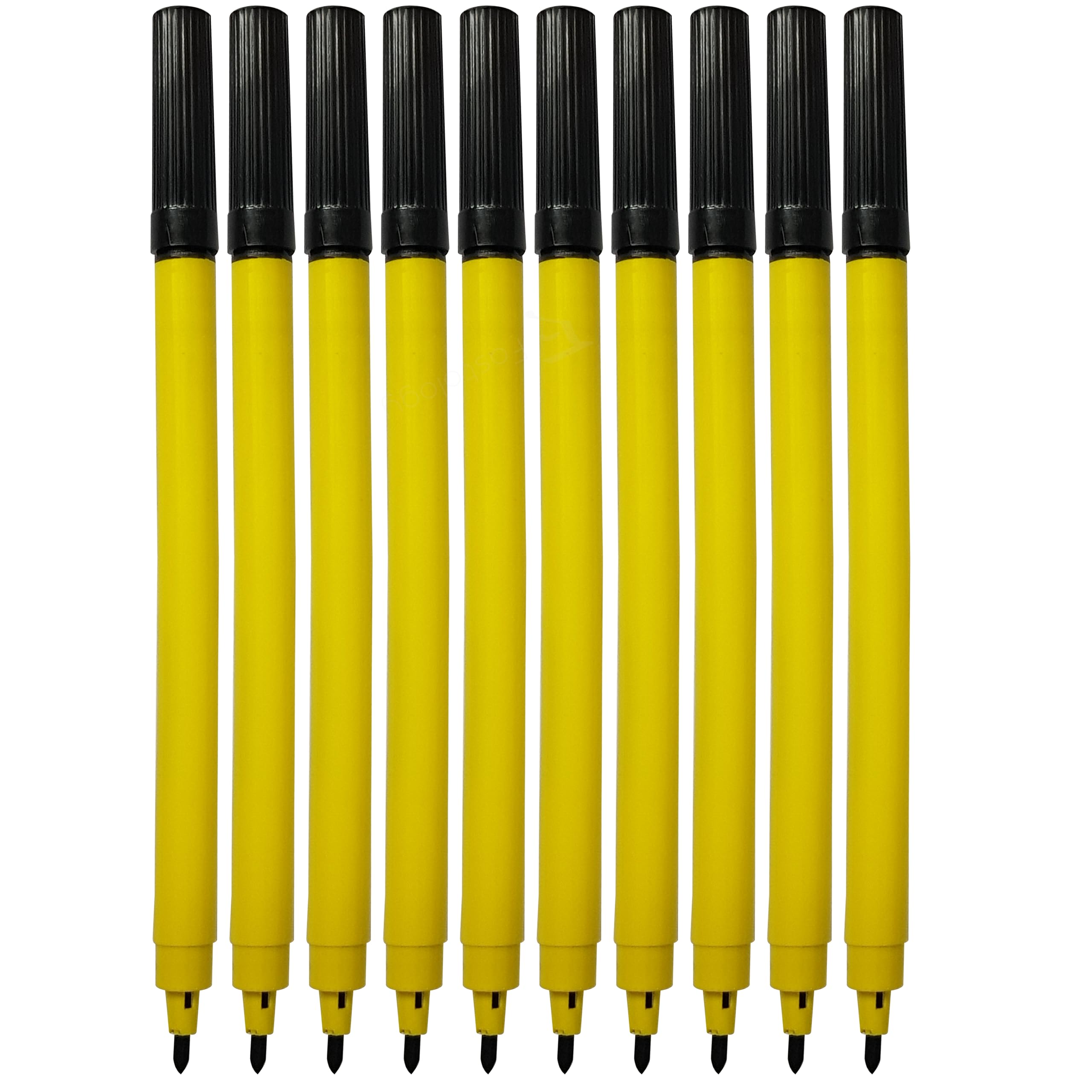 Fineliner Pens, BLACK, VAI-STIX Single Colour Pens, Pack of 50, Smooth Writing, Ideal for Office School Home Use, iVAIDEX