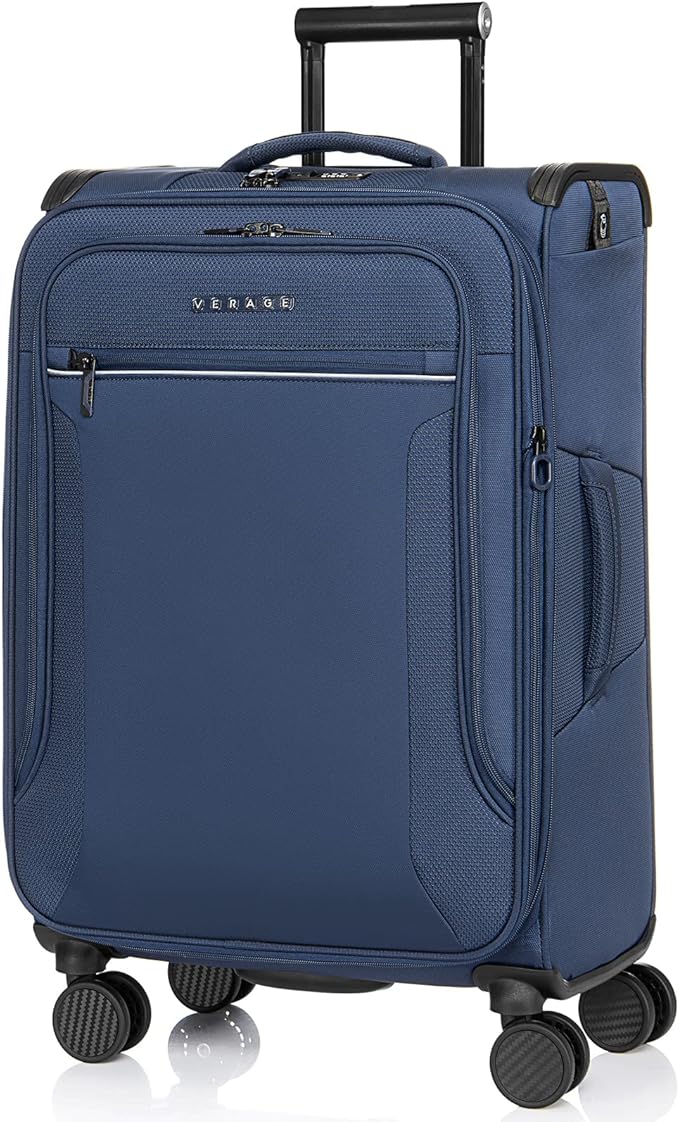 Verage Toledo Softside Expandable Suitcase with Spinner