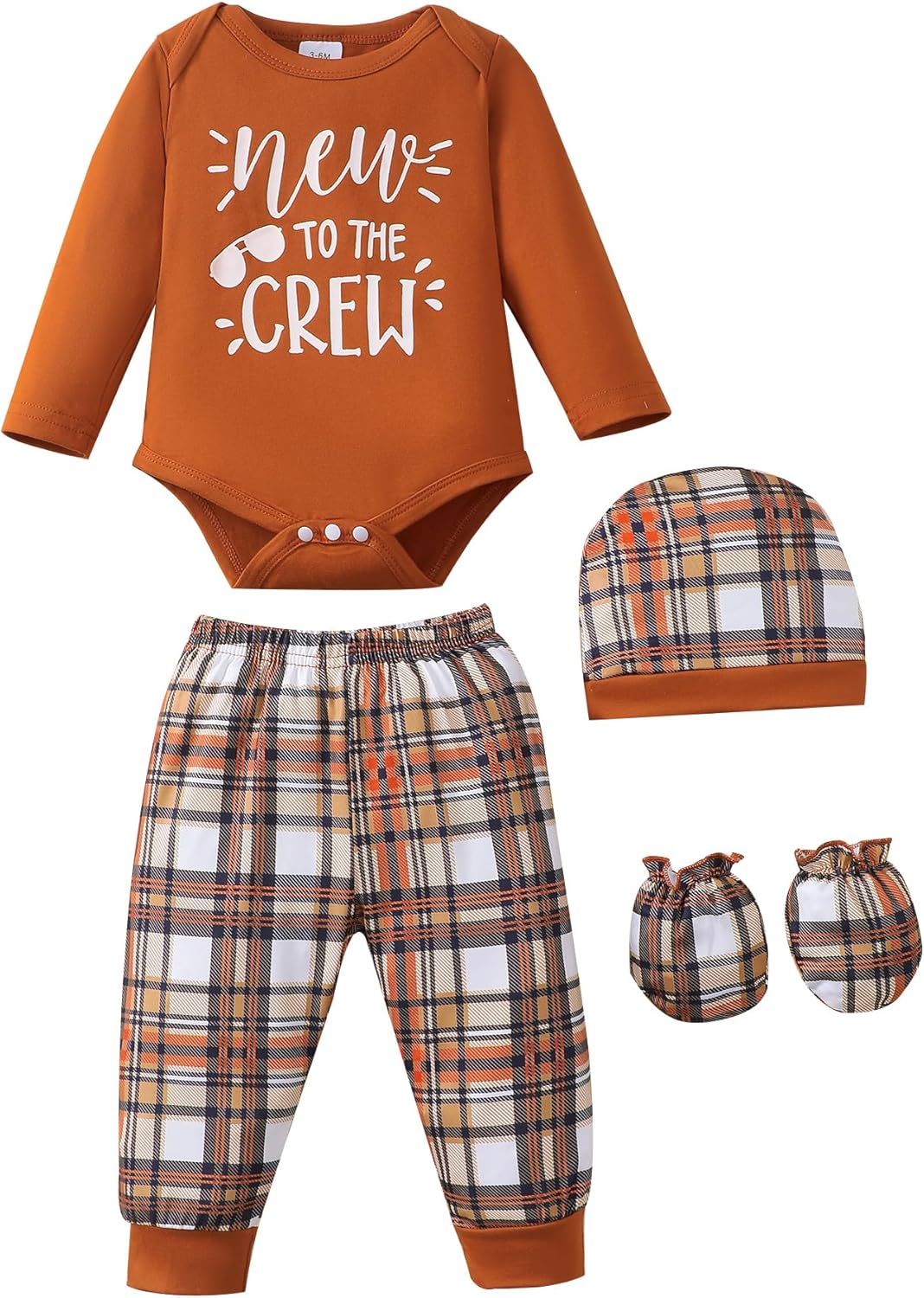 NZRVAWS Newborn Baby Boy Girl Clothes Unisex Preemie Infant Must Have Pants Set Outfits 0-18 Months 20 Pcs Essentials Gift - Image 5