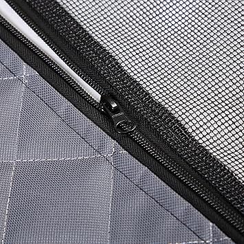 Macaso Pet Car Back Seat Covers Dog Carrier 54x58inch with Mesh Viewing Window