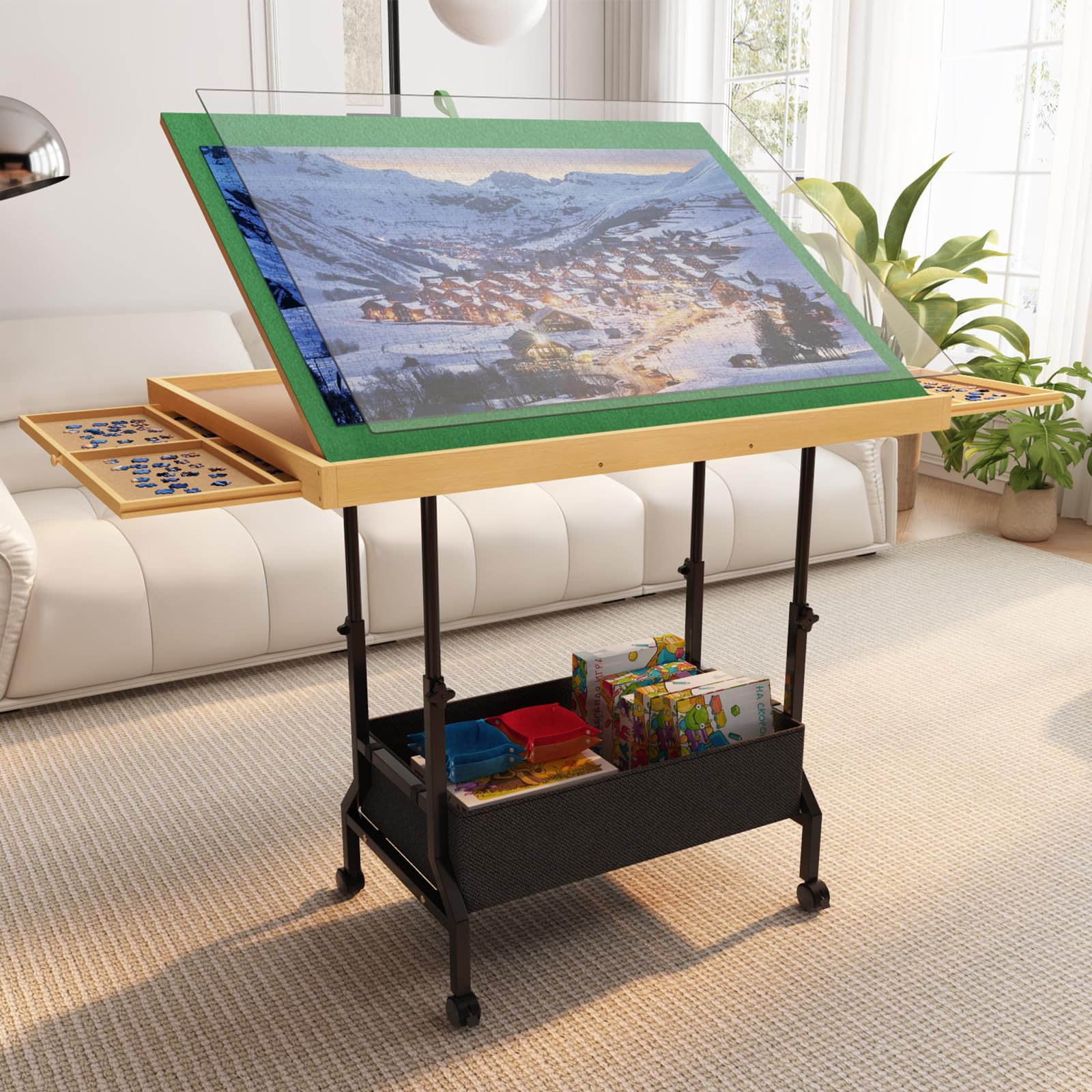 Amazon.com: upvercy 4-in-1 Adjustable & Tilting & Rolling