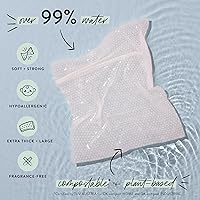 Vista 7 de The Honest Company Toallitas multiusos Clean Conscious Hipoalergénicas + sin perfume para pieles sensibles Más del 99% de agua, compostables, a
