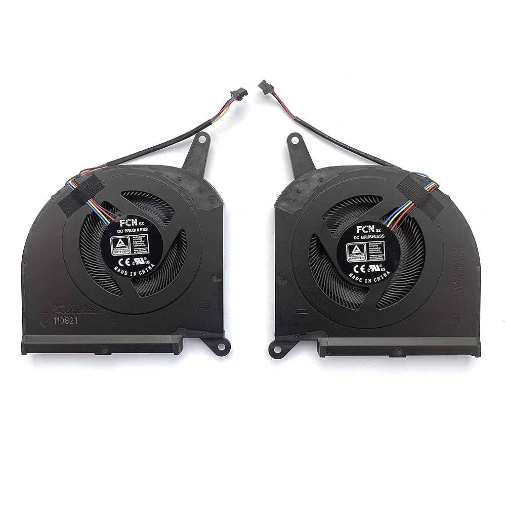 Amazon.co.jp: CPU+GPU冷却ファン交換用 Gigabyte Aorus 15P YD