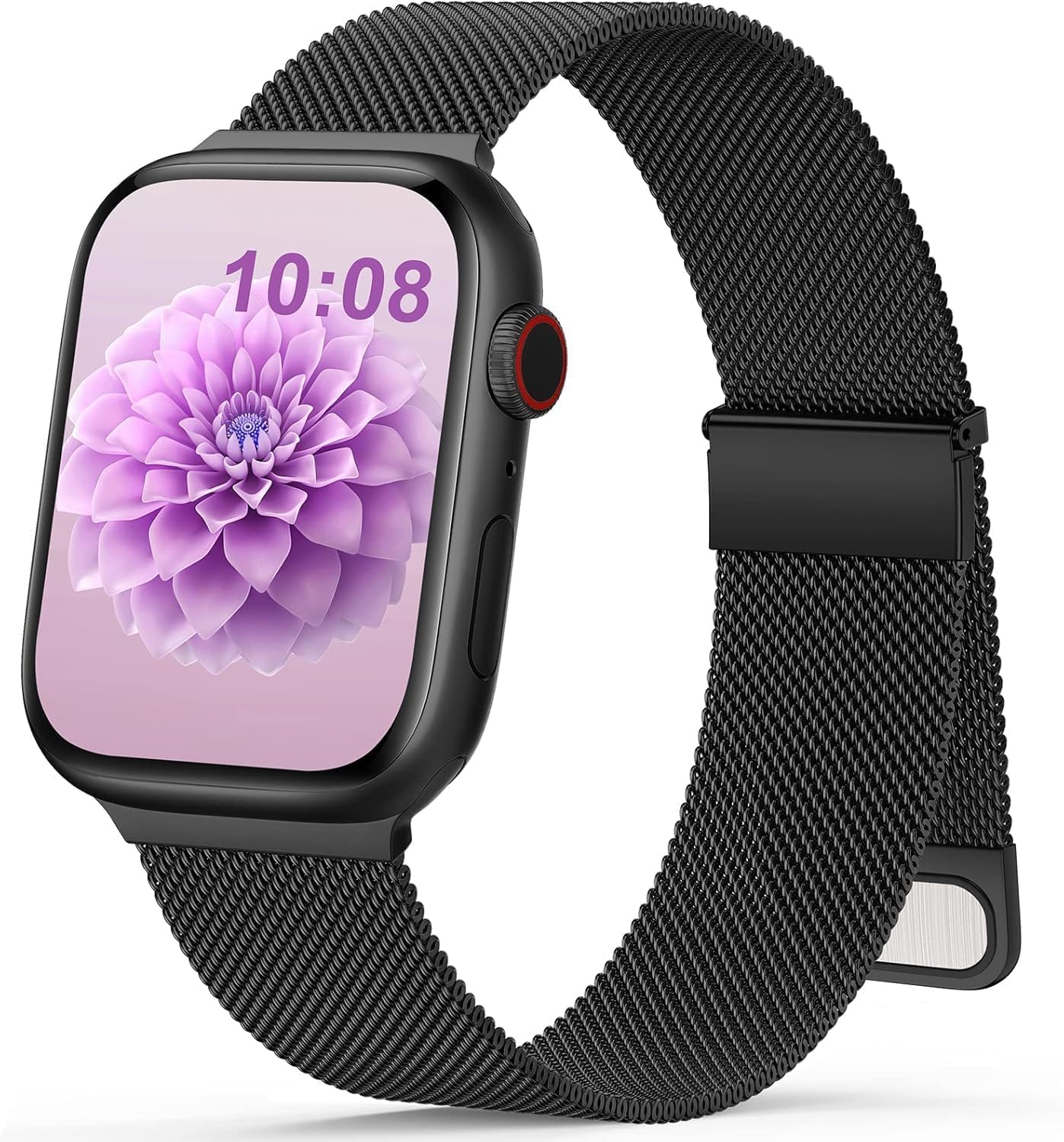 Ersatzarmband Kompatibel mit Apple Watch Armband 40mm 41mm 42mm 44mm 38mm 45mm 46mm 49 Damen Herren Einstellbar Magnetisch Metall Edelstahl Armbänder für iWatch SE Ultra Series 11 10 9 8 7 6 5 4 3 2 1