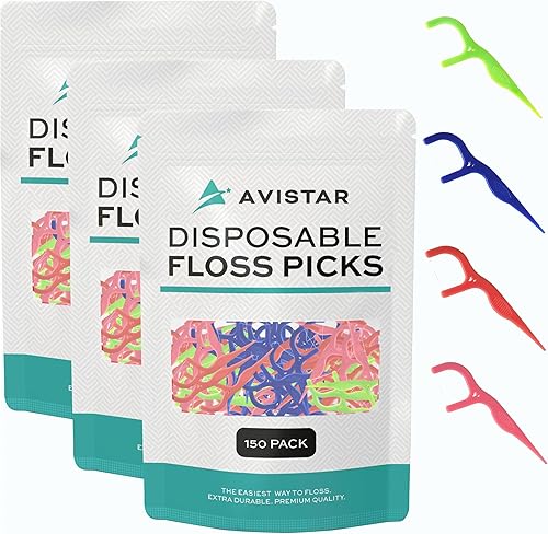 Púas de hilo dental listas para viajar, paquete a granel de 450 hilos dentales, suaves, fuertes y resistentes a las roturas, más suave que los hilos