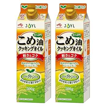 Amazon | JOYL こめ油たっぷりクッキングオイル (米油 60