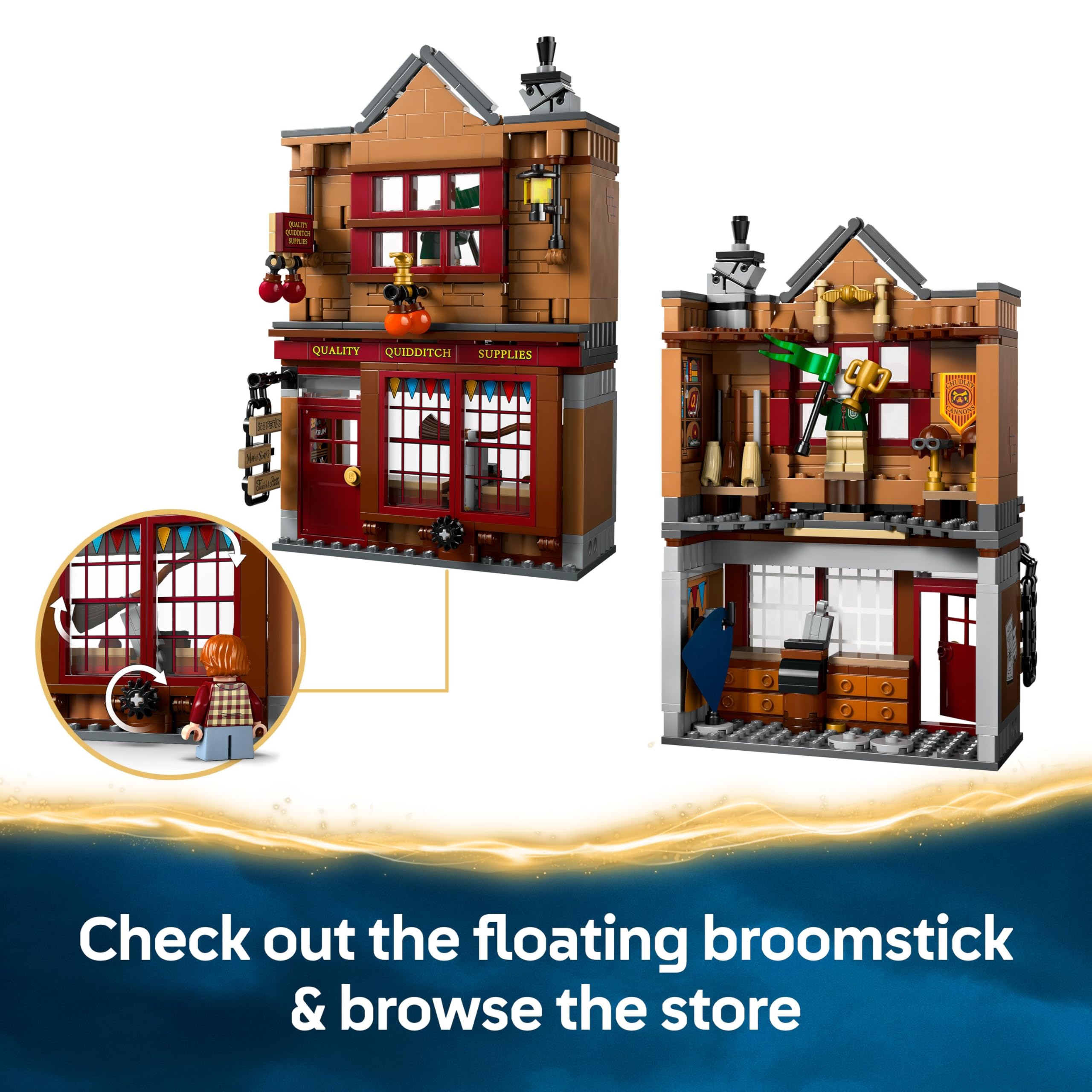 Lego Harry Potter Quality Quidditch Supplies And Ice Cream Parlour