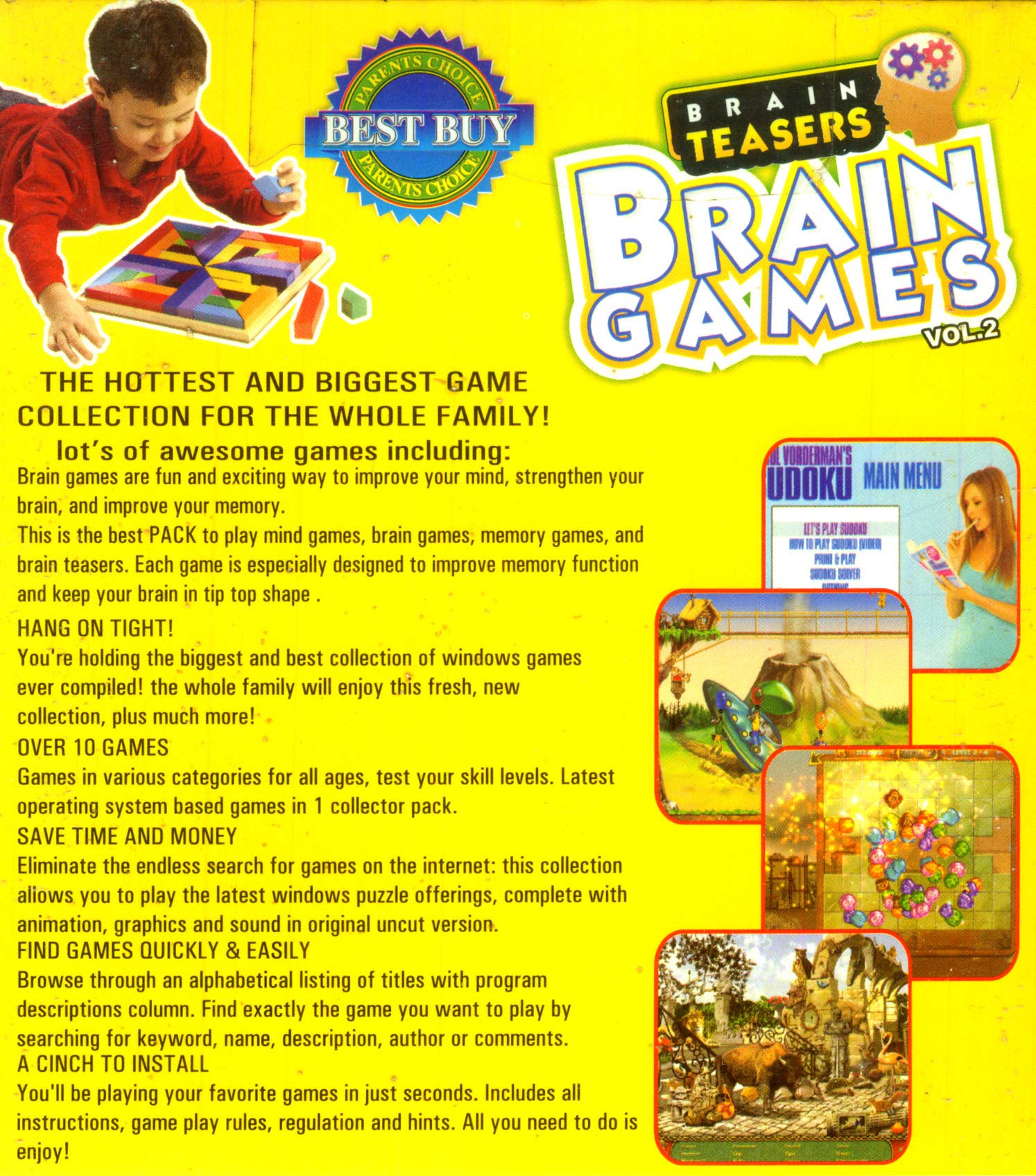 Buy Brain Teasers Brain Games vol 2 (2 CDs) Online at Low