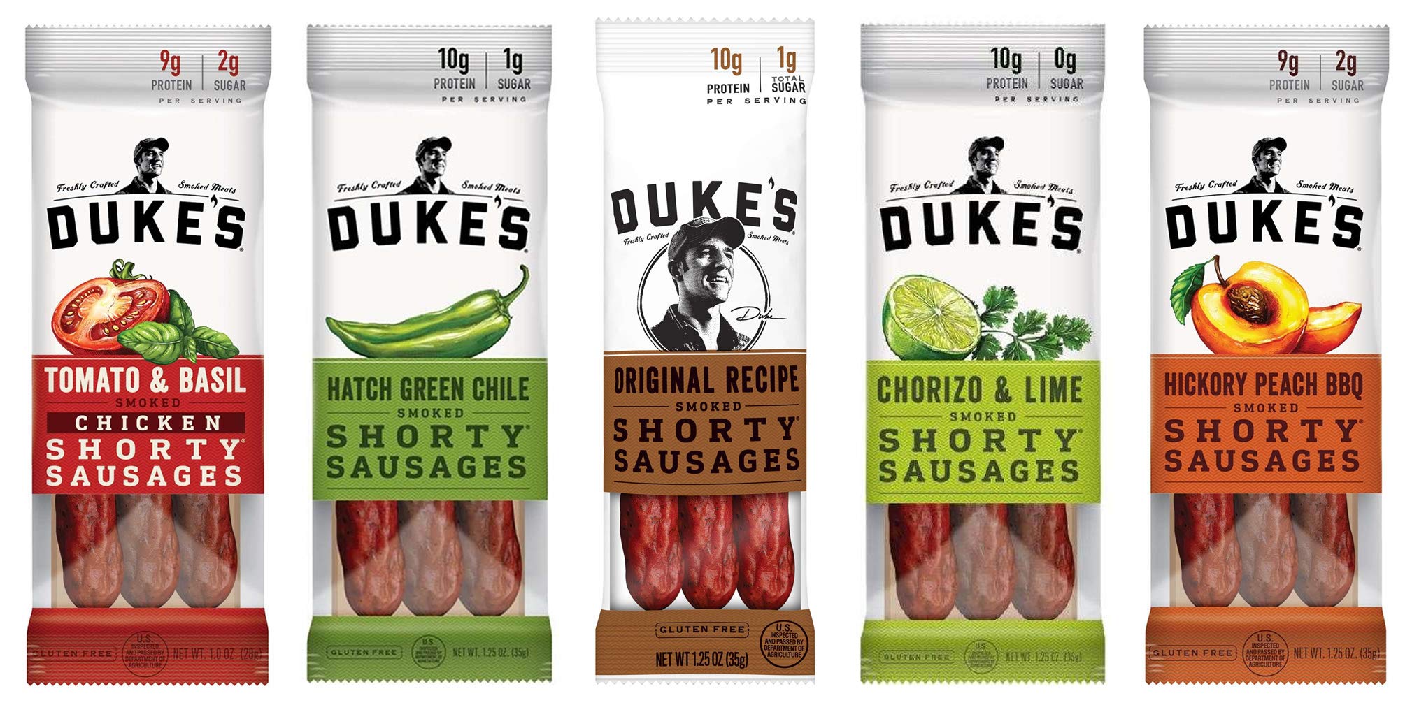 Buy Duke’s Shorty Smoked Sausages Variety Snack Peak Gift Box
