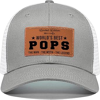 Baseball Cap for Men, Gifts for Men Grey Baseball Cap