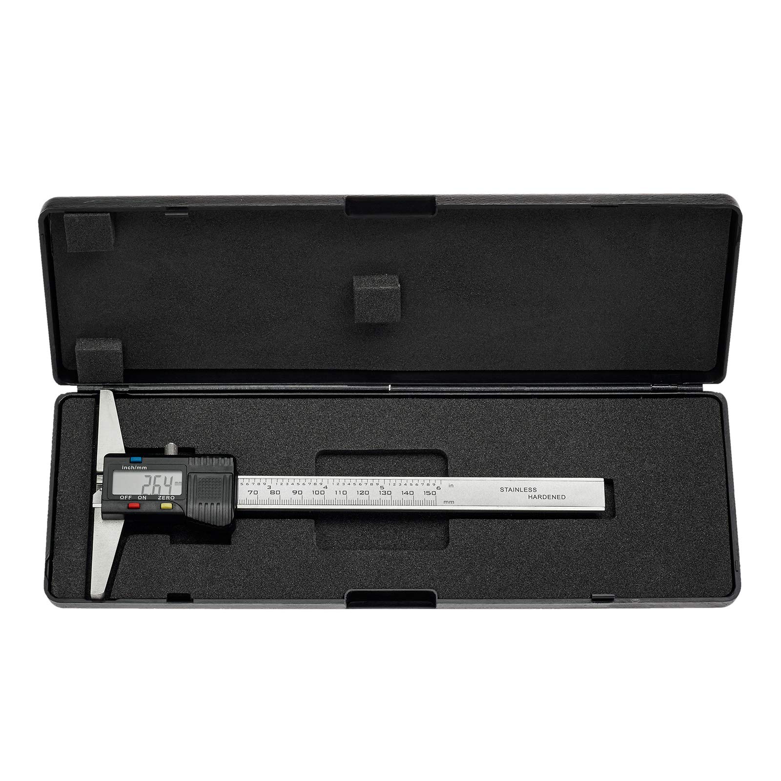 WABECO Tiefenmessschieber 150 mm digital Tiefenmesser Tiefenmaß Tiefenmessgerät Messschieber