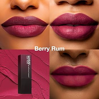 Amazon.com : KISS NEW YORK Professional Rich Pigmented Lipstick