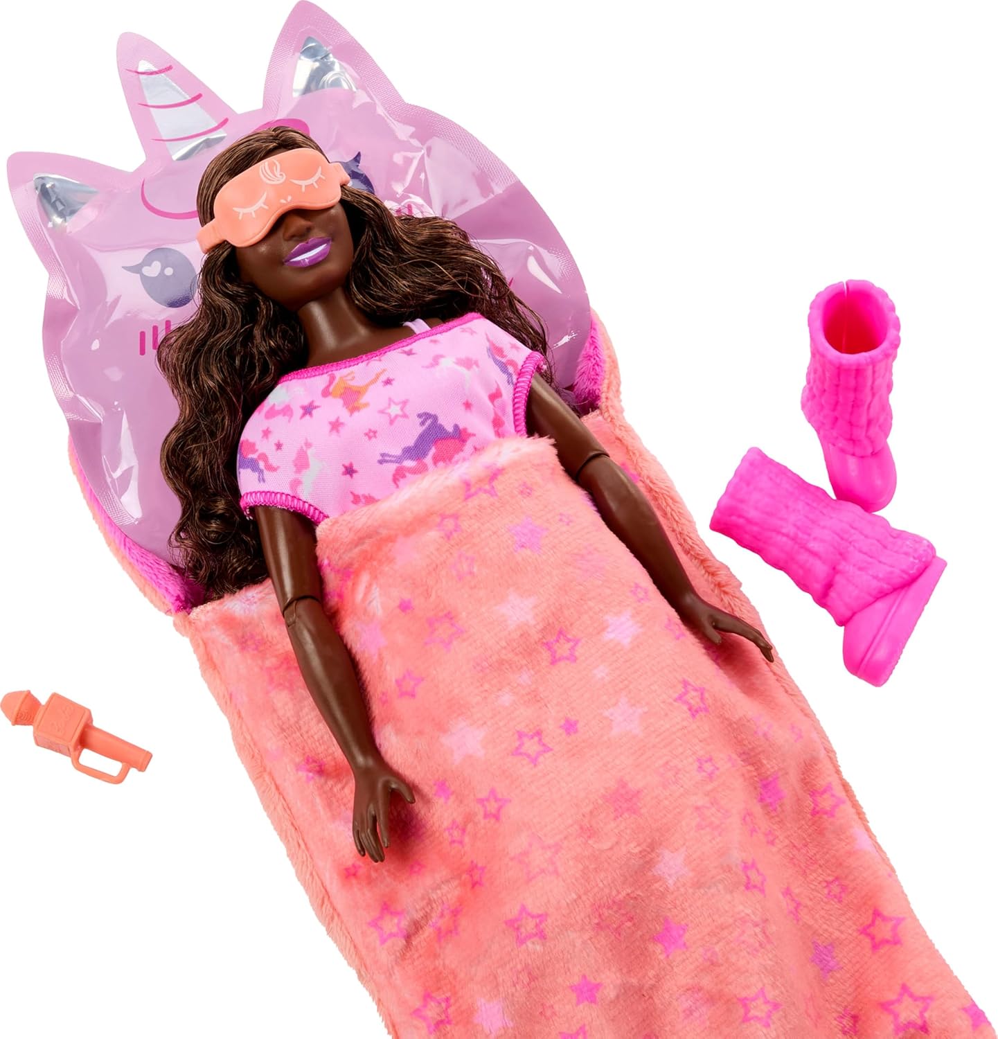 Barbie Sleepover Reveal Doll and Accessories