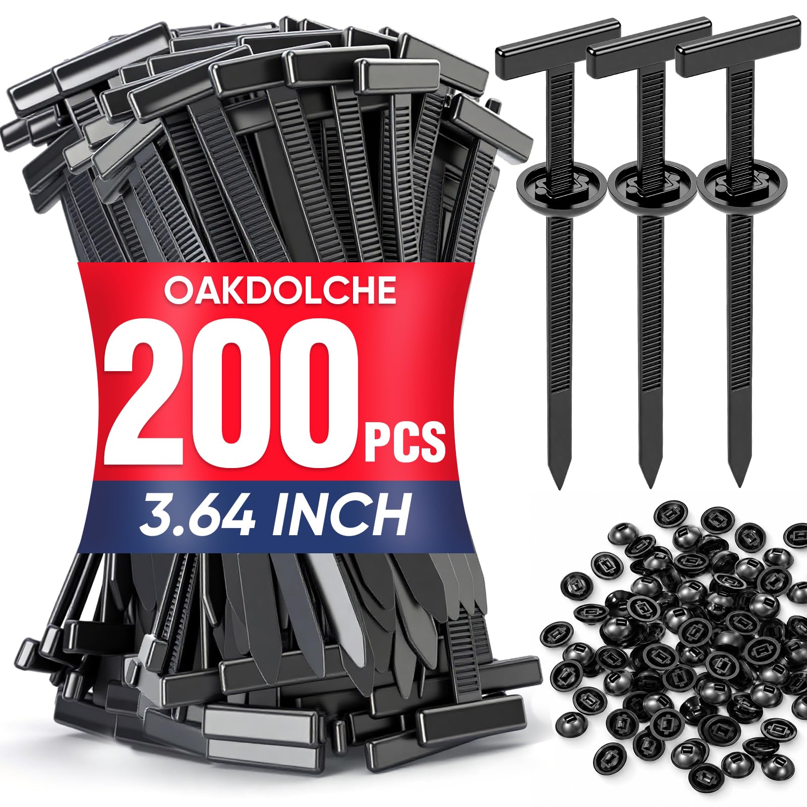 Amazon.com: OAKDOLCHE 200 Pcs Nylon Universal Cable Tie Buckle