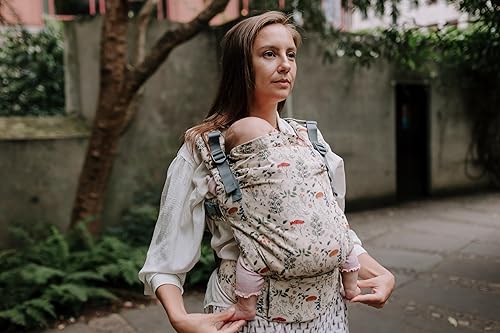 Miniatura 2 de Boba X - Portabebés ajustable para recién nacidos a niños pequeños, 2 en 1 convertible frontal y mochila portador de 7 a 45 libras, portabebés