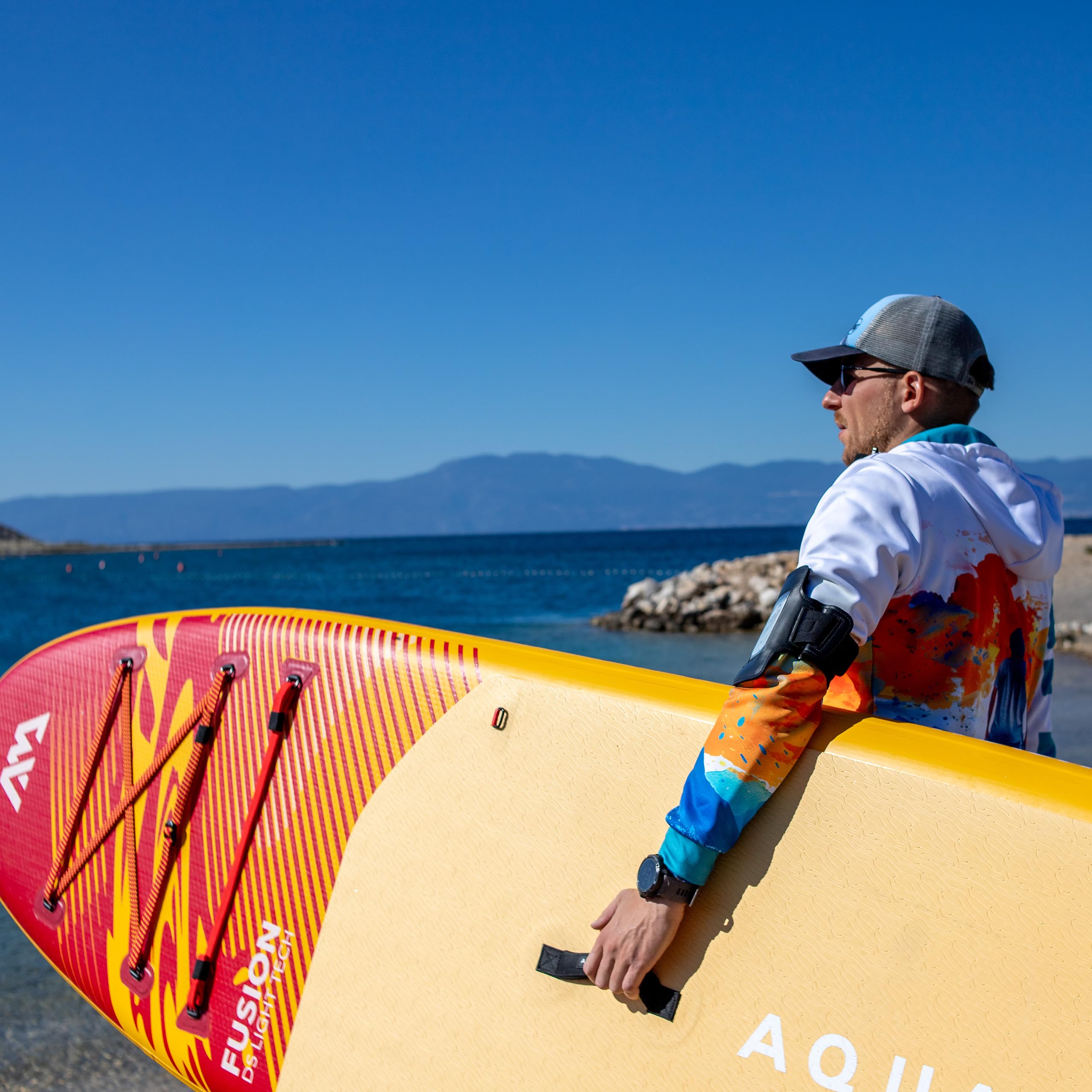 Aqua Marina Fusion 10'10" Before Sunset 2026 – Aufblasbares SUP Board Allround für Anfänger – Stand Up Paddle Board Komplettset – Limited Edition