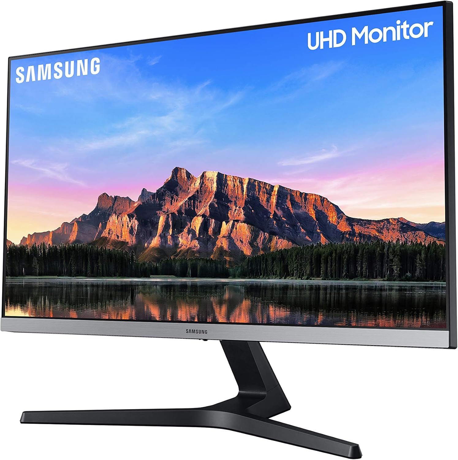 Samsung Monitor HRM UR55 (U28R552), Flat, 28, 3840x2160 (UHD 4K), HDR10, IPS, 60 Hz, 4 ms, FreeSync, HDMI, Display Port, Ingresso Audio, PIP e PBP, Eye Saver Mode, Flicker Free Samsung Monitor HRM UR55 (U28R552), Flat, 28, 3840x2160 (UHD 4K), HDR10, IPS, 60 Hz, 4 ms, FreeSync, HDMI, Display Port, Ingresso Audio, PIP e PBP, Eye Saver Mode, Flicker Free