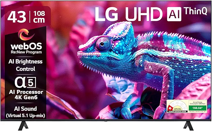 43 inch budget 4K smart TV – product image