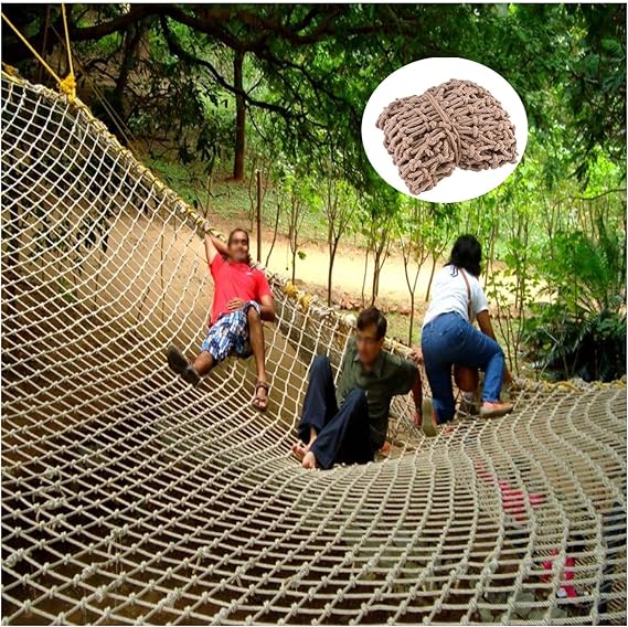 Amazon.com: Rope Net Climbing, Playground Safety Nets Kids Rope Ladder ...