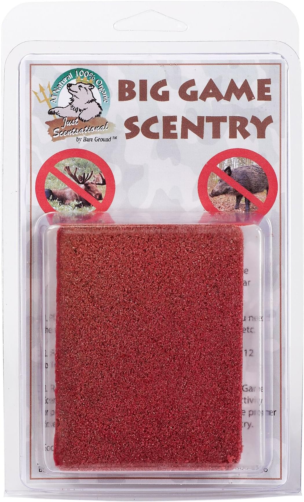 Just Scentsational BG-1 Natural Big Game Control Scented Stone for Yards and Gardens