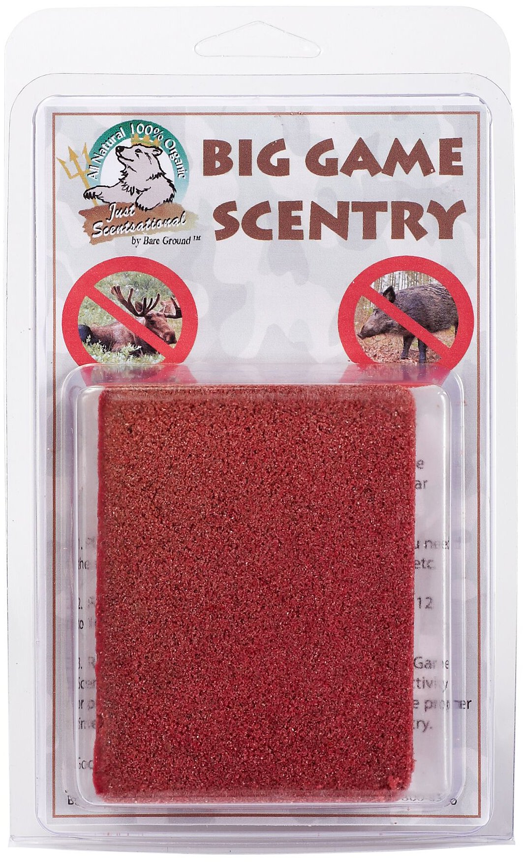 Just Scentsational BG-1 Natural Big Game Control Scented Stone for Yards and Gardens