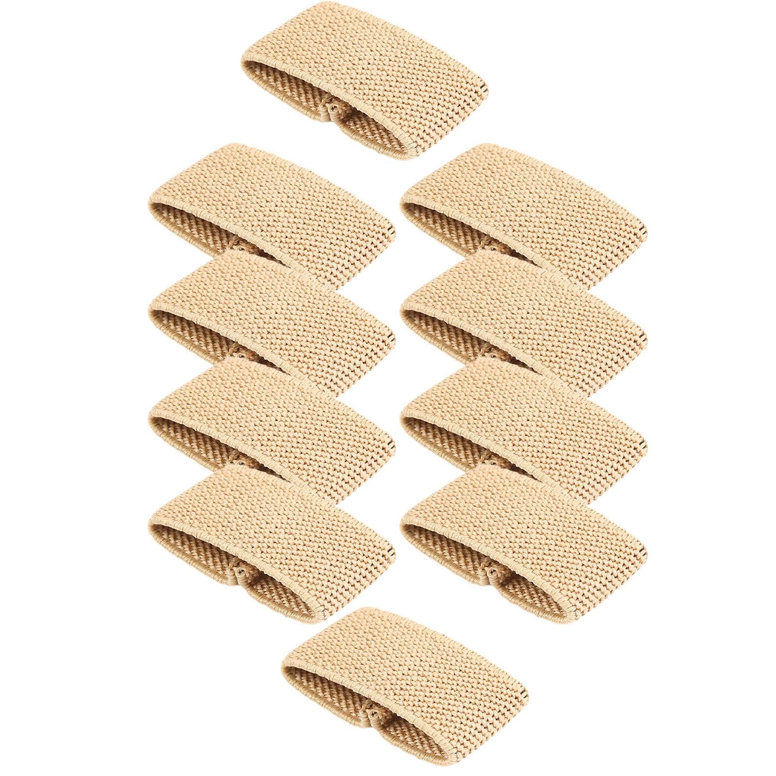 CALANDIS™ 10x Elastic Belt Keepers Strap Retainer Band for Pants Belt Nylon Belt Loops Khaki | Camping/Hiking Backpacks | Hiking Backpacks | Camping Hiking | Outdoor Sports-image-28