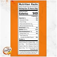 Vista 2 de Goldfish Galletas saladas con sabor extra a queso cheddar Flavor Blasted, caja de 27.3 oz