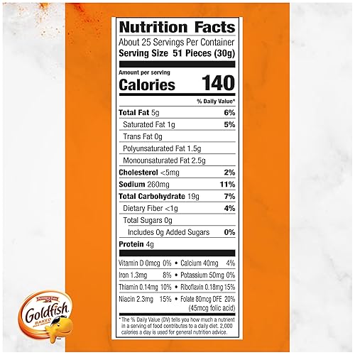 Miniatura 2 de Goldfish Flavor Blasted Xtra Cheddar Cheese Crackers, cartón de 27.3 onzas