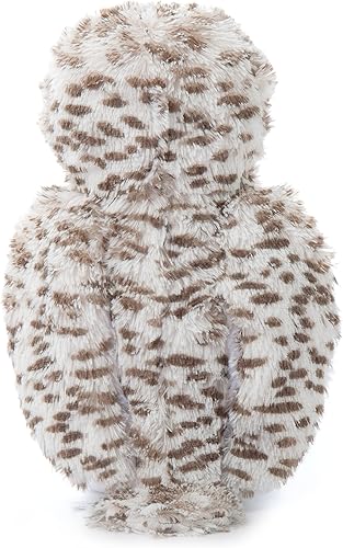 Miniatura 3 de The Petting Zoo Peluche de búho nevado, regalos para niños, animales salvajes del zoológico Onez, juguete de peluche de búho blanco, 12 pulgadas