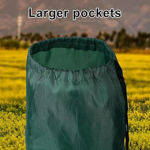 Miniatura 5 de 2 bolsas de repuesto para sillas de campamento, 36.2 x 9.8 pulgadas, poliéster plegable para exteriores, bolsa de almacenamiento grande con correa