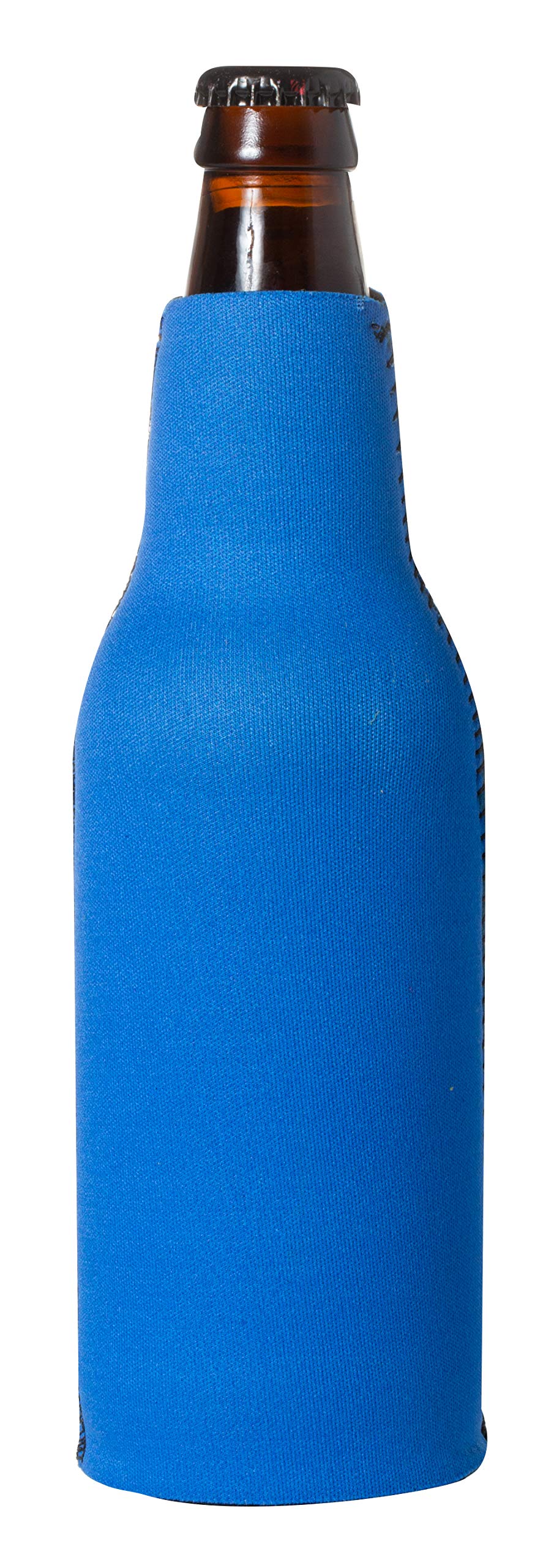 Kelly Green Beer Bottle Koozie With Zipper - Insulated Bottle Huggie, Cooler Wetsuit For Drinks