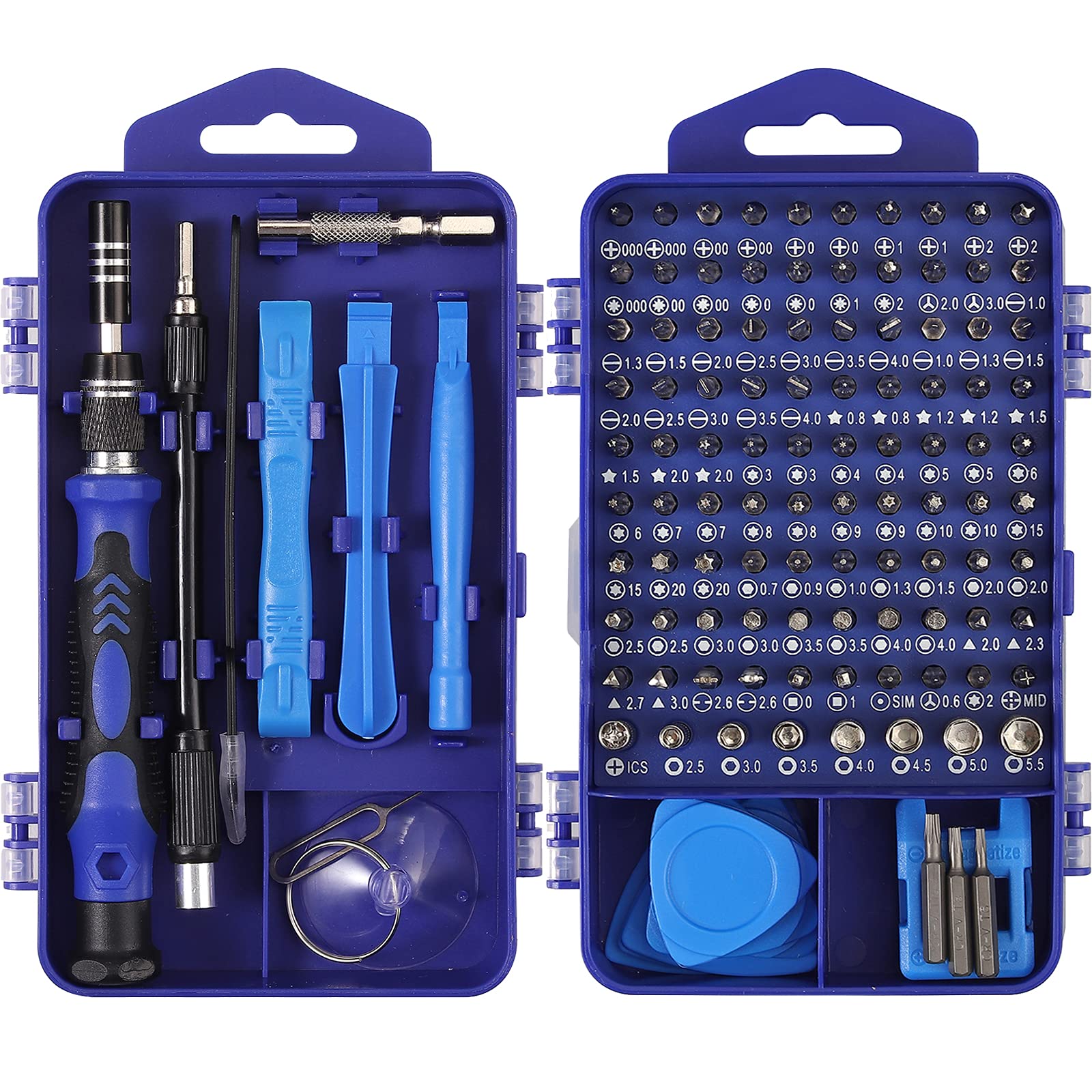 COLFULINE 121 en 1 Juego de Destornilladores, Juego de Puntas ...