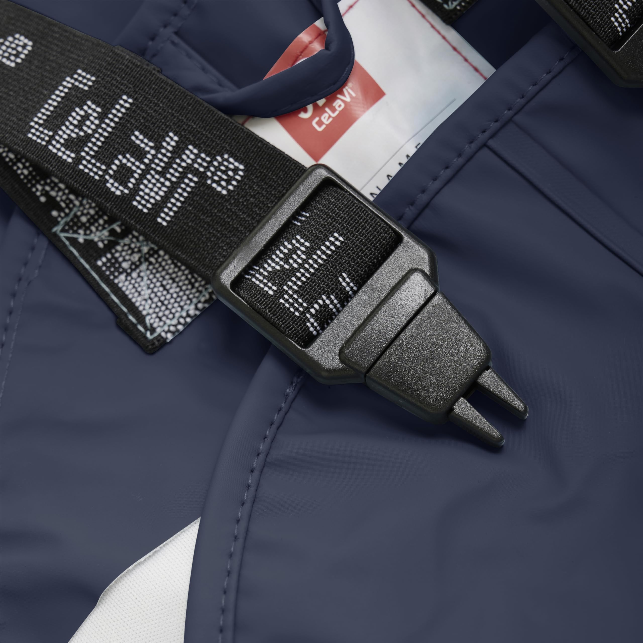 Celavi Zweiteiliger Regenanzug in Vielen Farben Pantaloni Impermeabili, Blu (Blau (Dark Navy), 100-DE Bambino