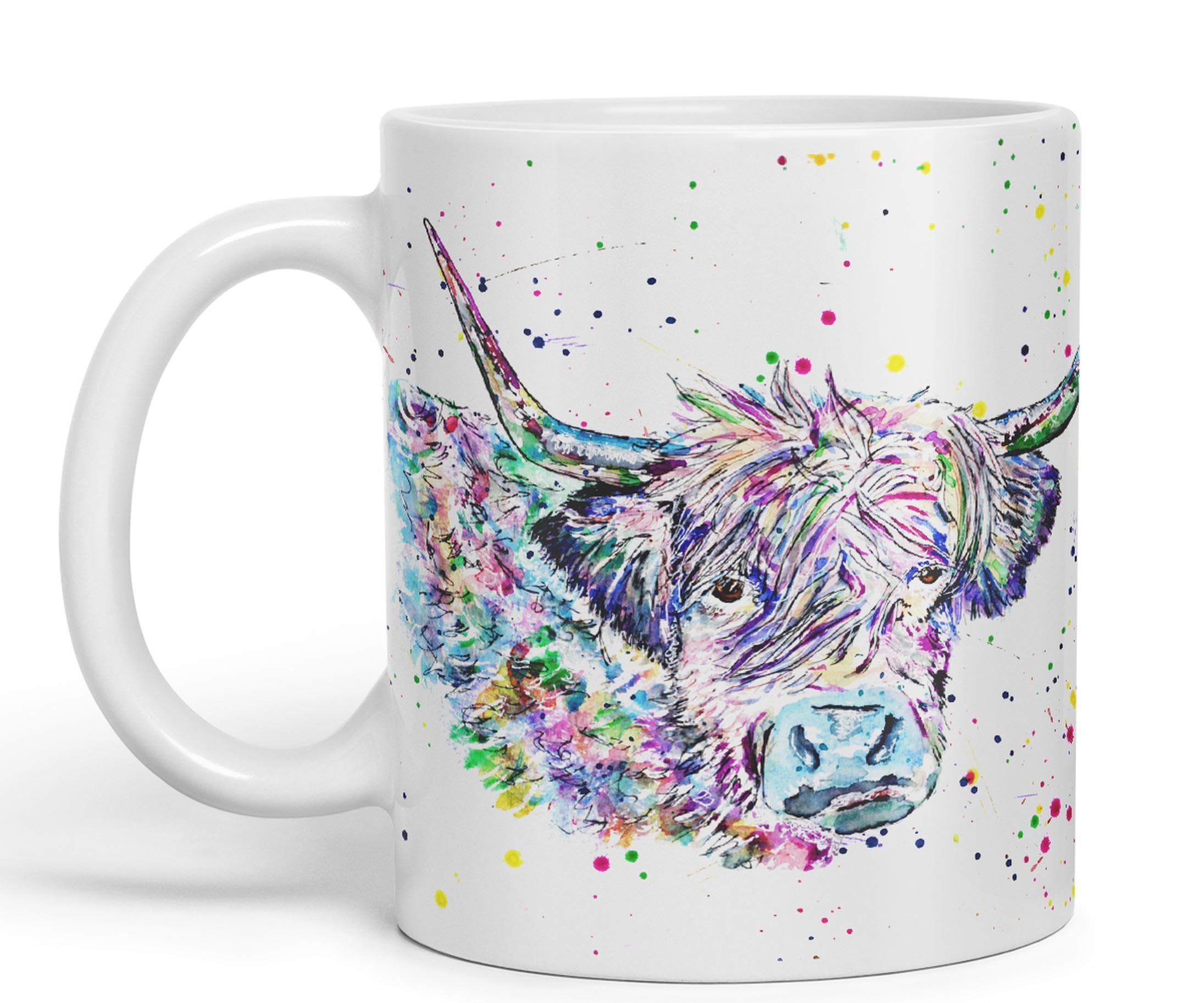 Vixar Tasse Colorée En Forme De Vache Des Highlands écossais