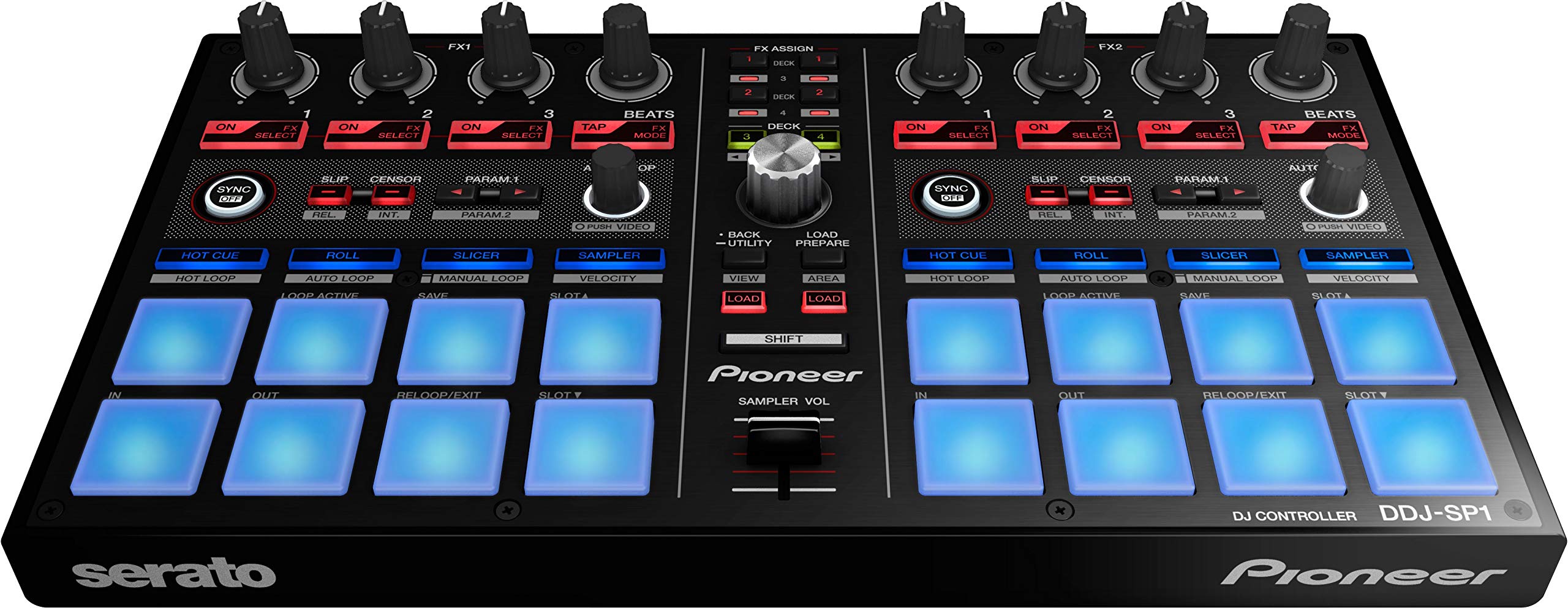 Pioneer DJ DDJ-SP1 Add-On DJ Controller for Serato DJ and