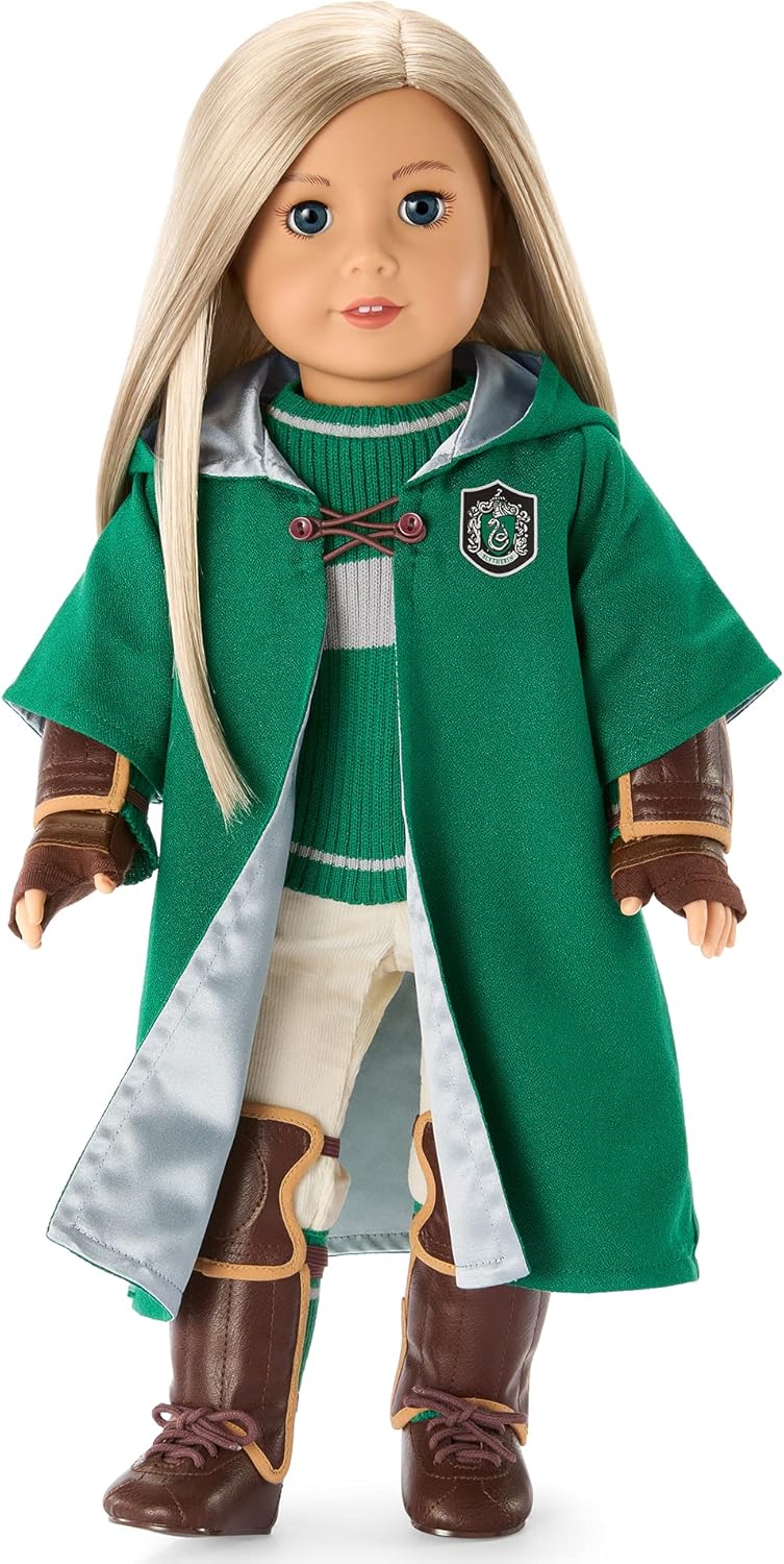 American Girl Harry Potter 18inch Doll Slytherin Quidditch