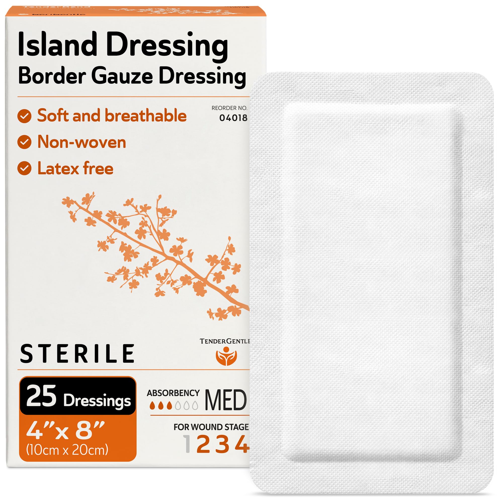 Island Dressing Bordered Gauze 2x2-50 Gauze Bandages for Wound Protection - Good for Hospitals, Medical Facilities, First Aid Kits, and More — Amazon image 8