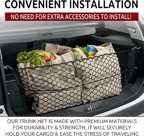 Miniatura 2 de Funda de red de carga para maletero de Chevrolet Equinox GMC Terrain 2010 11 12 13 14 15 2016 2017