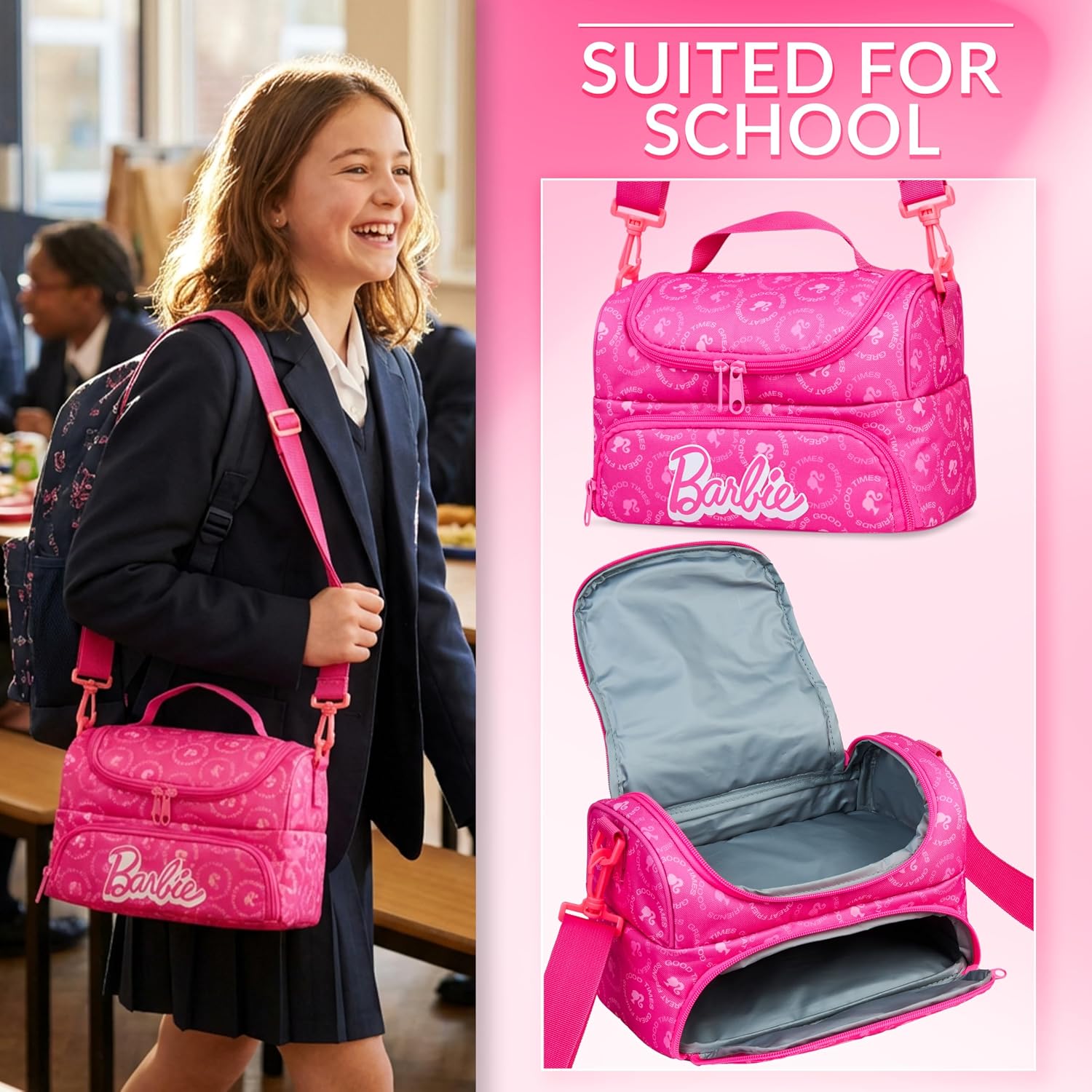 Get Trend Barbie Girls Insulated Lunch