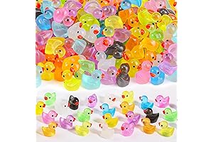 Tiny Plastic Ducks, 150-Piece Bulk Set
